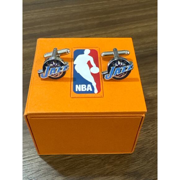 NBA Utah Jazz Cuff Links - Picture 2 of 2